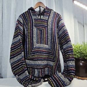 Multicolor Patterned Women's Hoodie